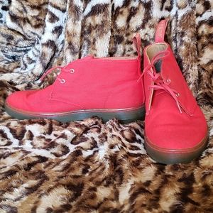 Dr. Marten Canvas Ankle Boots